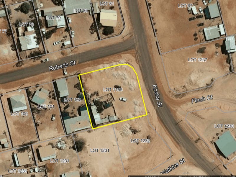 LOT 1155 KOSKA STREET COOBER PEDY<BR>SA 5723