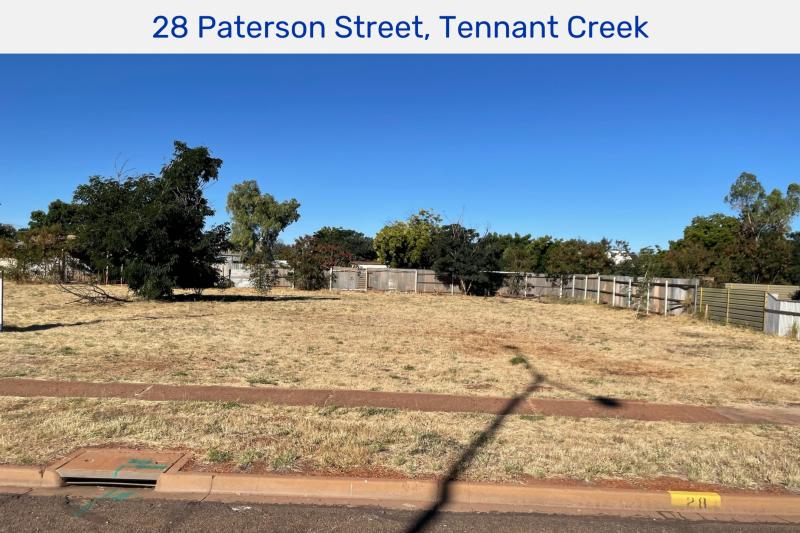 28 PATERSON STREET TENNANT CREEK<BR>NT 0860