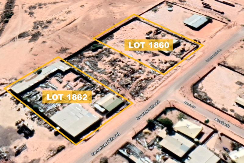 LOT 1860 SEVENTEEN MILE ROAD COOBER PEDY<BR>SA 5723