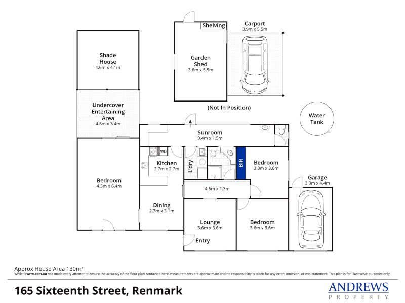 165 SIXTEENTH STREET RENMARK<BR>SA 5341